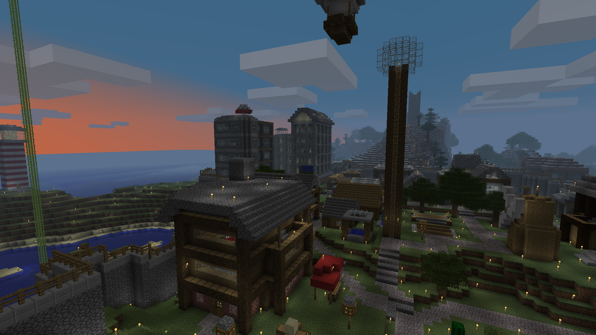 New Alpha City Raining